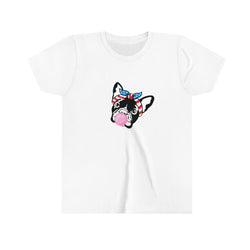 Patriotic Pup - Cute & Fun - 4th of July - Youth Short Sleeve Tee