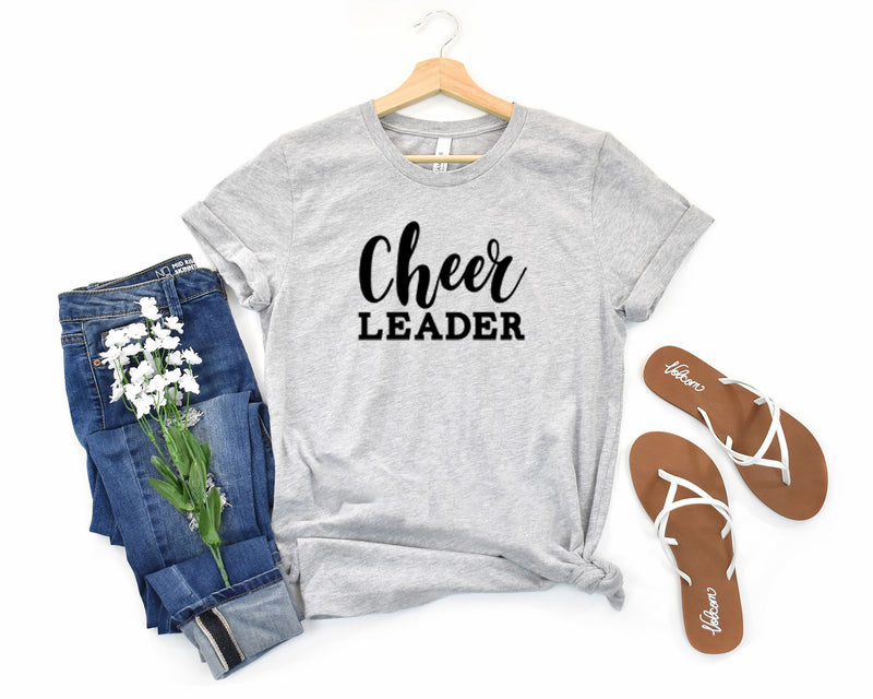 Cheer Leader Unisex Jersey Short-Sleeve Tee - Fun & Stylish T-Shirt for Cheerleaders - Soft & Comfortable - Made in the USA