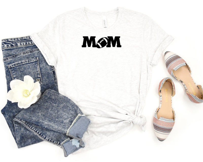 Football Mom Short Sleeve Tee: A Stylish and Versatile T-Shirt for Moms Who Love Football