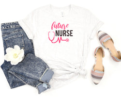 Future Nurse Short Sleeve Tee: A Stylish and Versatile T-Shirt for Women Who Are Passionate About Nursing