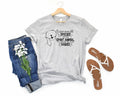 I Don't Know The Species Of My Spirit Animal But I Promise It Has Rabies Short Sleeve Tee: A Funny T-Shirt for People Who Have a Dark Sense of Humor
