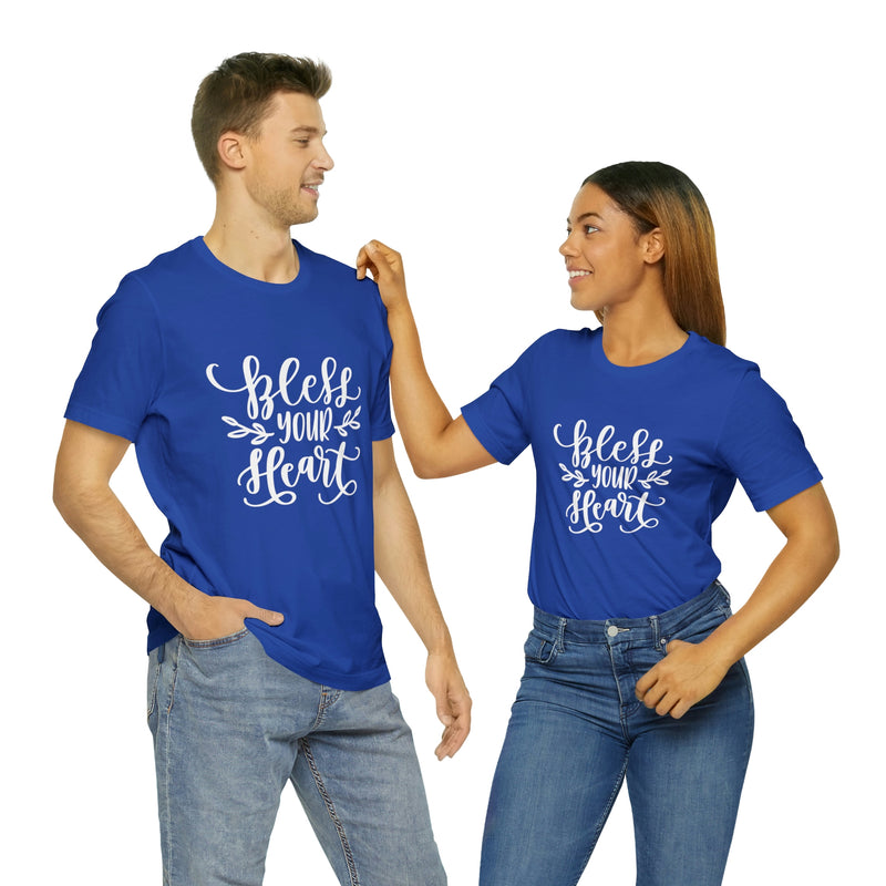 Bless Your Heart Short-Sleeve Tee - Funny & Southern T-Shirt - Soft & Comfortable - Made in the USA