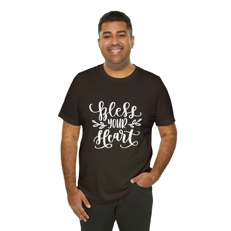 Bless Your Heart Short-Sleeve Tee - Funny & Southern T-Shirt - Soft & Comfortable - Made in the USA