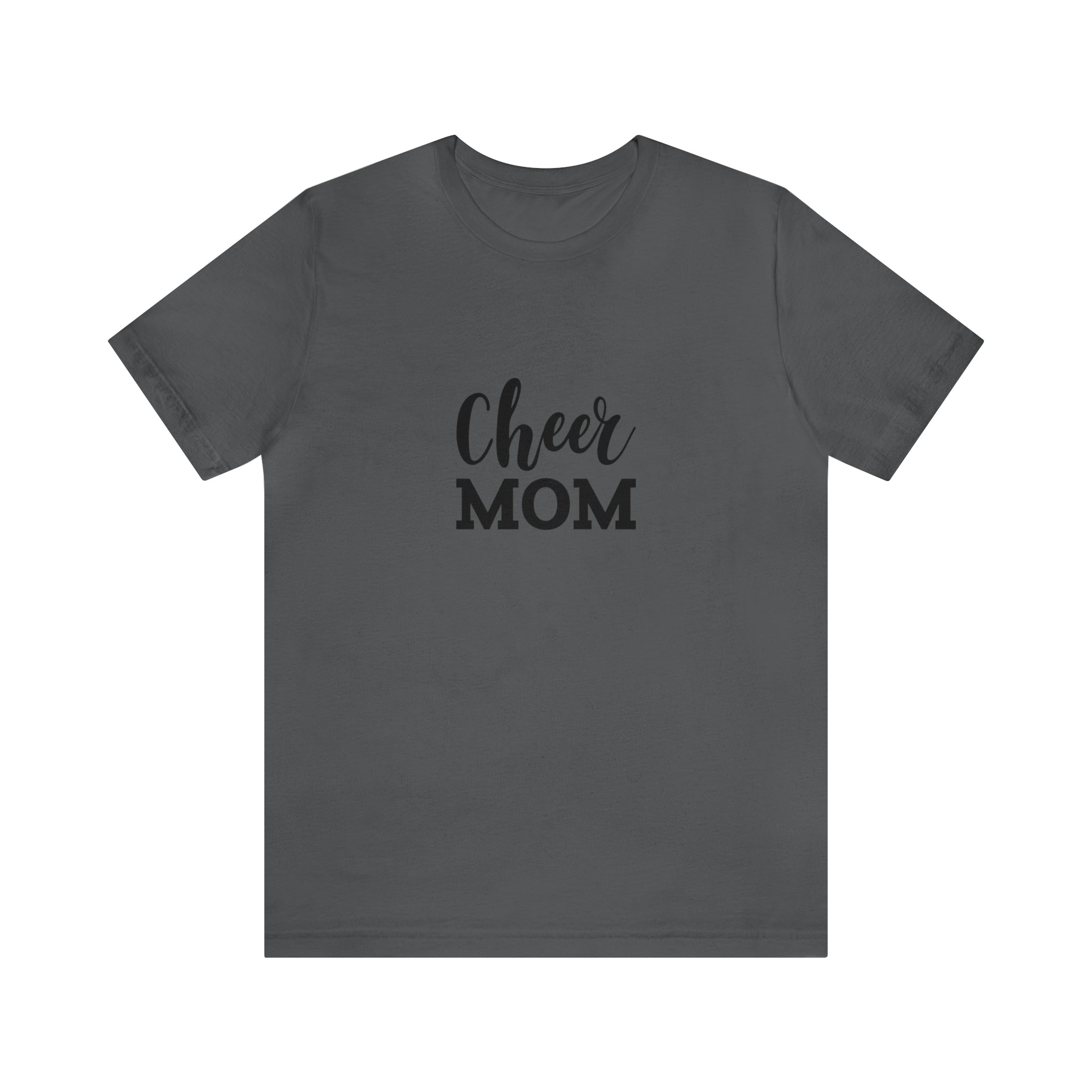 Cheer Mom Unisex Jersey Short-Sleeve Tee - Funny & Supportive T-Shirt for Cheer Moms - Soft & Comfortable