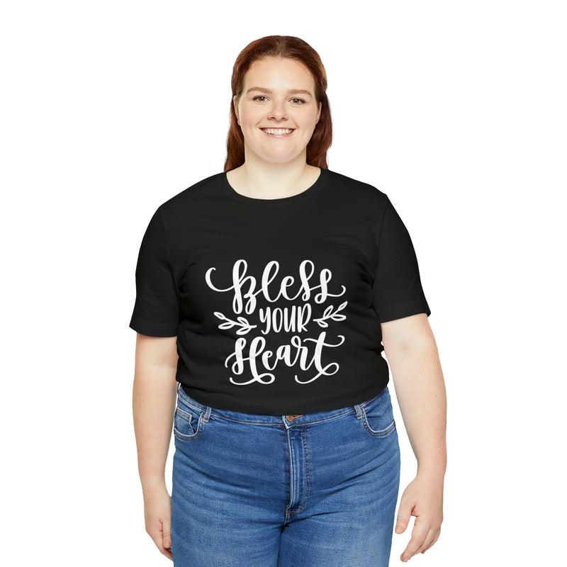 Bless Your Heart Short-Sleeve Tee - Funny & Southern T-Shirt - Soft & Comfortable - Made in the USA