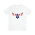 American Flag Eagle Short Sleeve Tee - Soft & Comfortable - Patriotic Clothing - Made in the USA