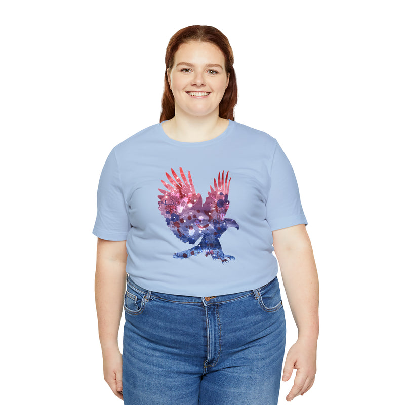 American Eagle Short Sleeve Tee - Soft & Comfortable - Patriotic Clothing - Made in the USA