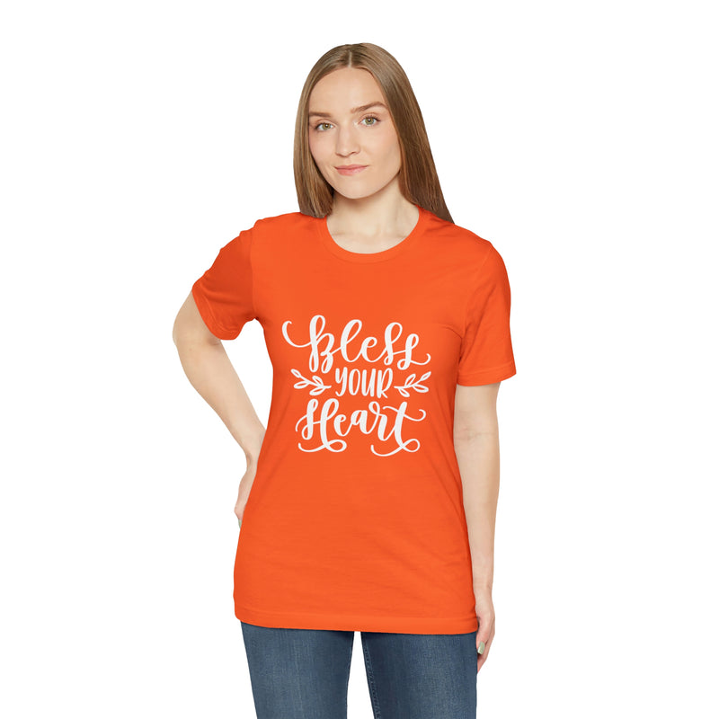 Bless Your Heart Short-Sleeve Tee - Funny & Southern T-Shirt - Soft & Comfortable - Made in the USA