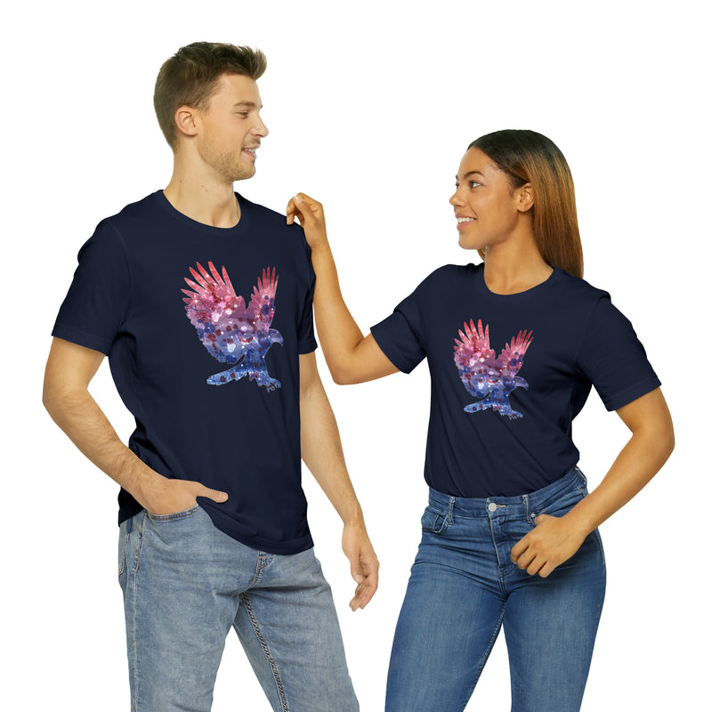 American Eagle Short Sleeve Tee - Soft & Comfortable - Patriotic Clothing - Made in the USA