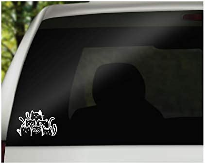 Cat Gang Vinyl Decal | 4.5 x 3.1 inch