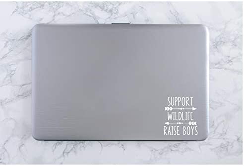 Support Wildlife Raise Boys Arrows Vinyl Decal | 4.2 x 4.75inch