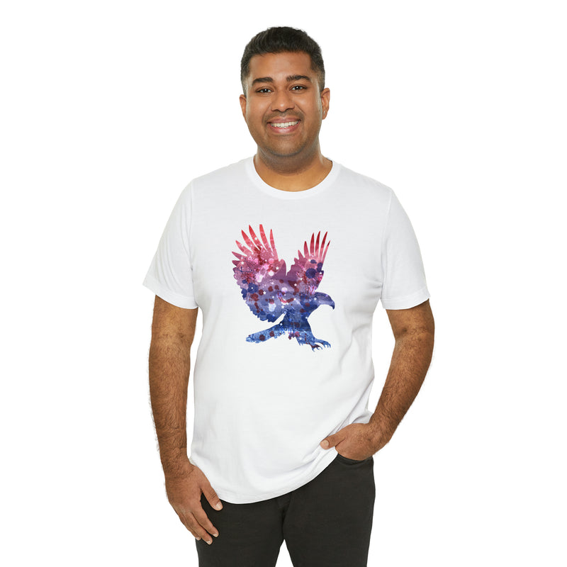 American Eagle Short Sleeve Tee - Soft & Comfortable - Patriotic Clothing - Made in the USA