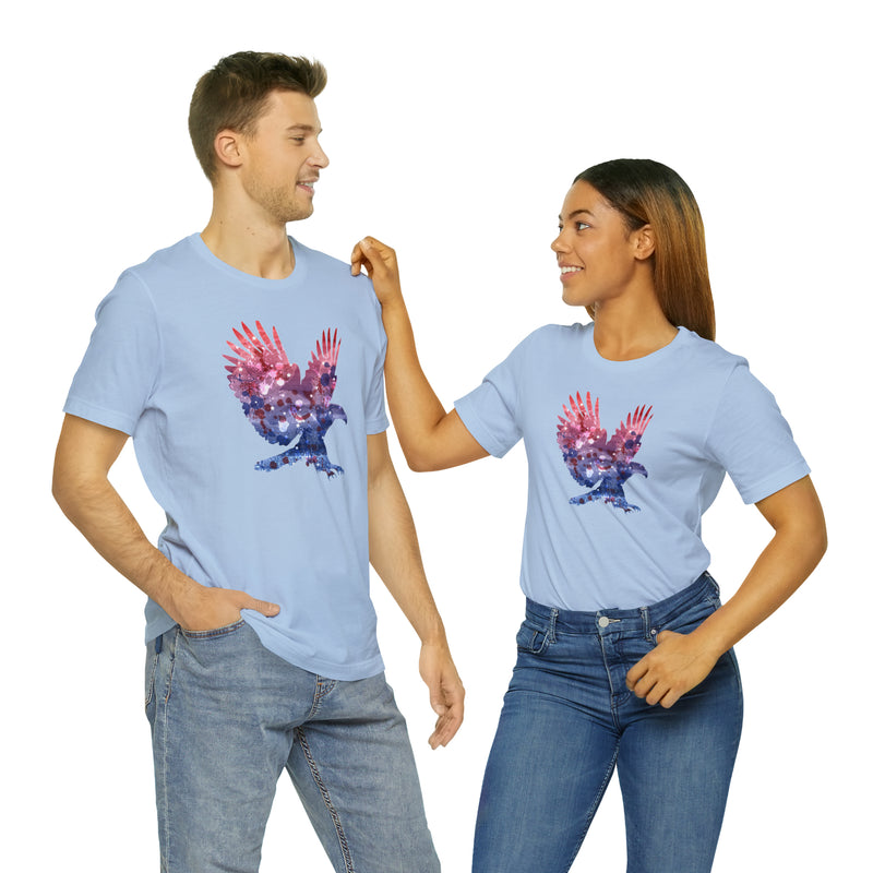 American Eagle Short Sleeve Tee - Soft & Comfortable - Patriotic Clothing - Made in the USA