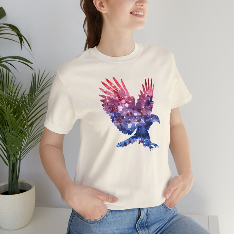 American Eagle Short Sleeve Tee - Soft & Comfortable - Patriotic Clothing - Made in the USA