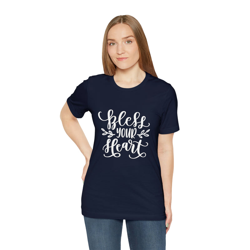 Bless Your Heart Short-Sleeve Tee - Funny & Southern T-Shirt - Soft & Comfortable - Made in the USA