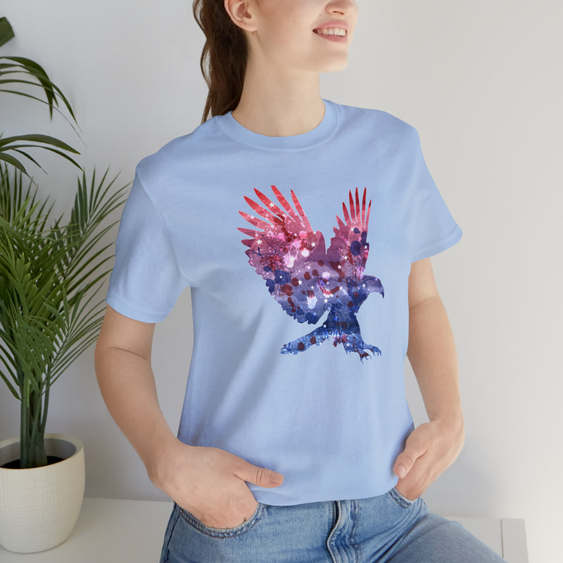 American Eagle Short Sleeve Tee - Soft & Comfortable - Patriotic Clothing - Made in the USA