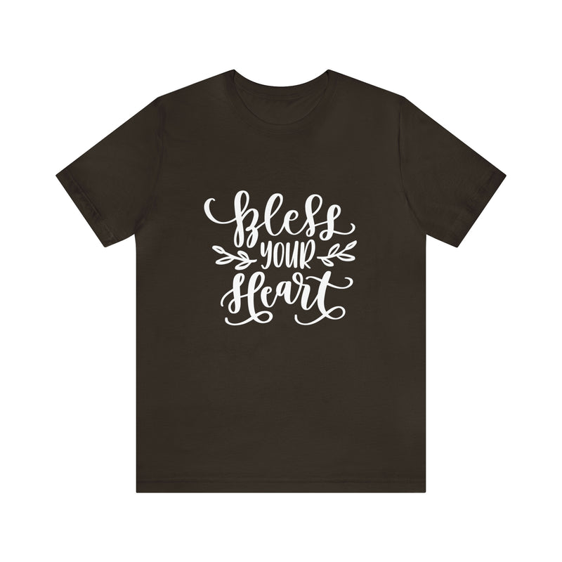 Bless Your Heart Short-Sleeve Tee - Funny & Southern T-Shirt - Soft & Comfortable - Made in the USA