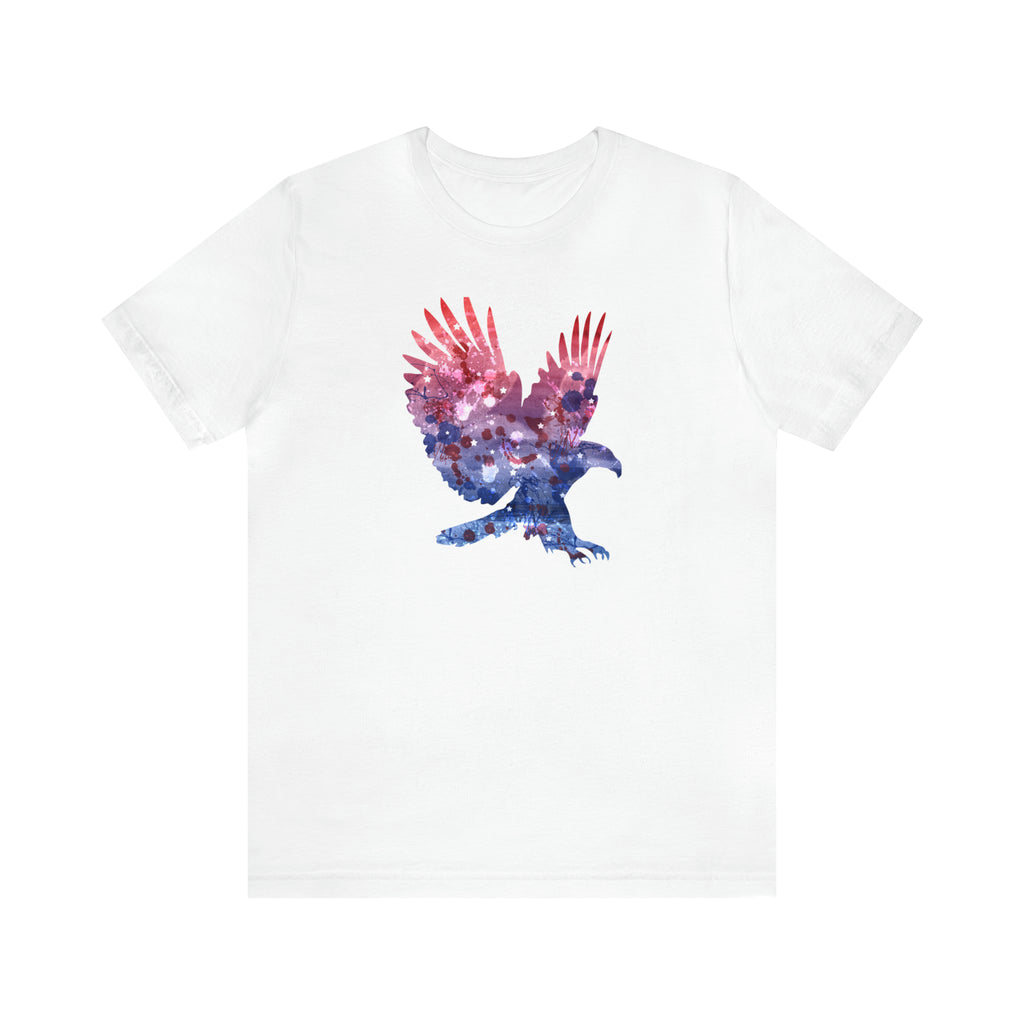 American Eagle Short Sleeve Tee - Soft & Comfortable - Patriotic Clothing - Made in the USA