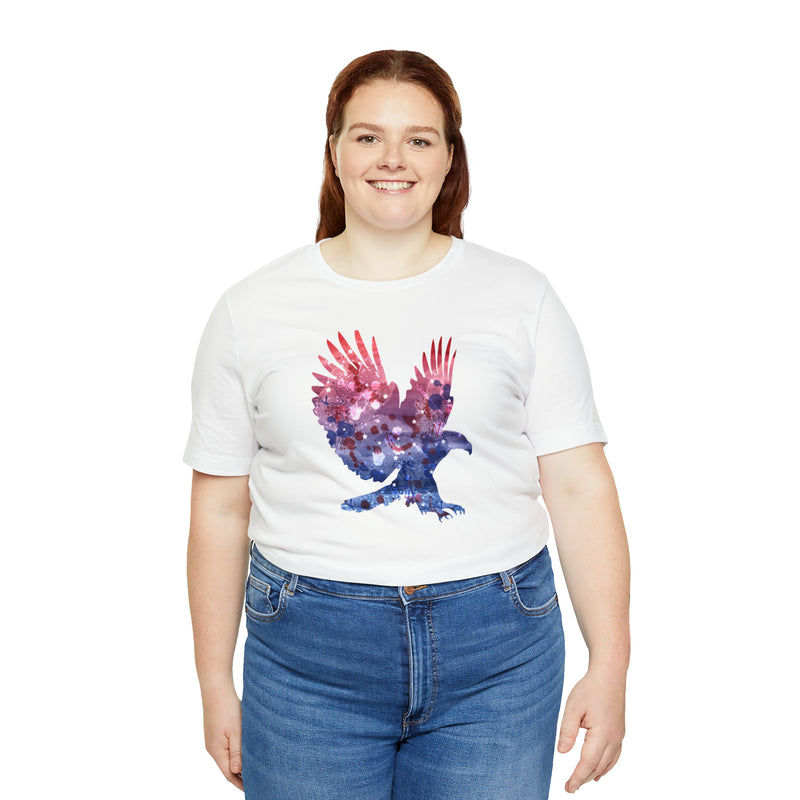 American Eagle Short Sleeve Tee - Soft & Comfortable - Patriotic Clothing - Made in the USA