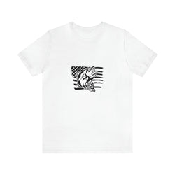 American Bass Short Sleeve Tee - Soft & Comfortable - Fishing Clothing - Made in the USA