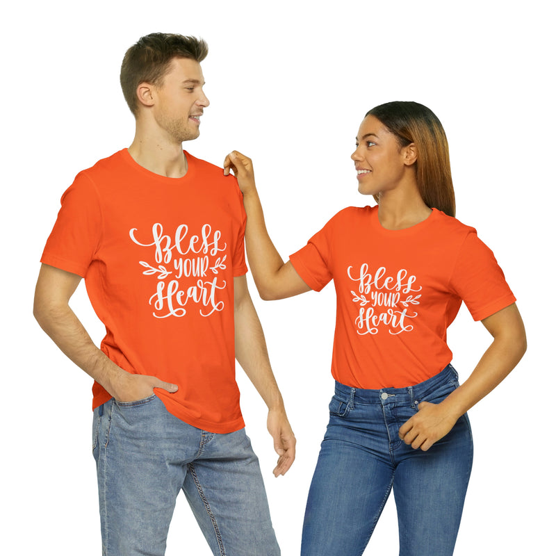 Bless Your Heart Short-Sleeve Tee - Funny & Southern T-Shirt - Soft & Comfortable - Made in the USA