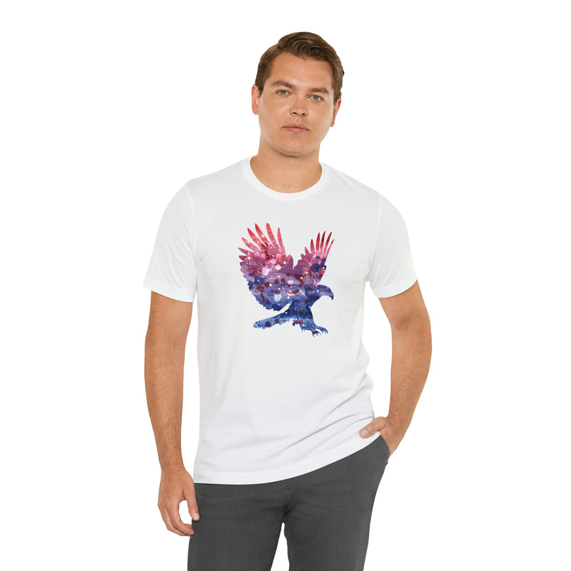 American Eagle Short Sleeve Tee - Soft & Comfortable - Patriotic Clothing - Made in the USA