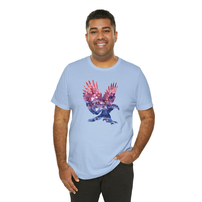 American Eagle Short Sleeve Tee - Soft & Comfortable - Patriotic Clothing - Made in the USA