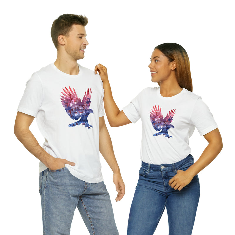 American Eagle Short Sleeve Tee - Soft & Comfortable - Patriotic Clothing - Made in the USA