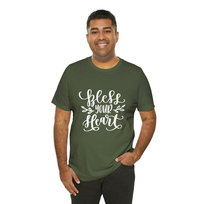 Bless Your Heart Short-Sleeve Tee - Funny & Southern T-Shirt - Soft & Comfortable - Made in the USA