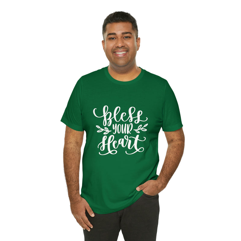 Bless Your Heart Short-Sleeve Tee - Funny & Southern T-Shirt - Soft & Comfortable - Made in the USA