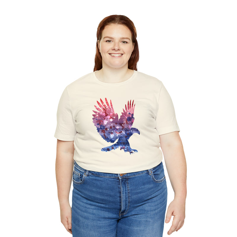 American Eagle Short Sleeve Tee - Soft & Comfortable - Patriotic Clothing - Made in the USA