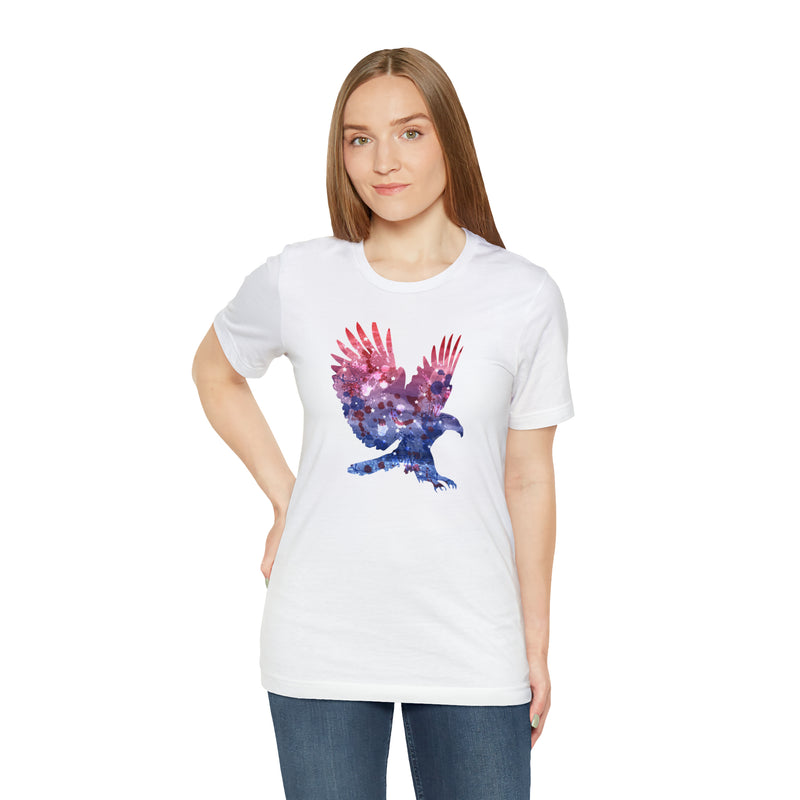 American Eagle Short Sleeve Tee - Soft & Comfortable - Patriotic Clothing - Made in the USA